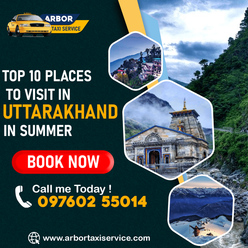 Top 10 Summer Destinations in Uttarakhand