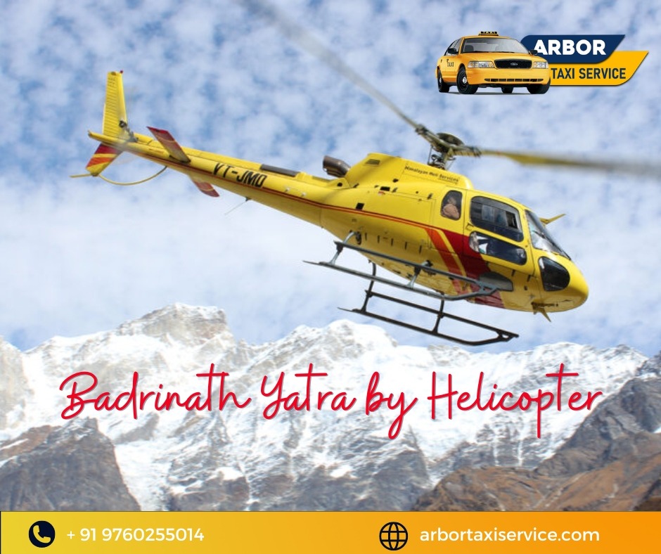 badrinath yatra by helicopter
