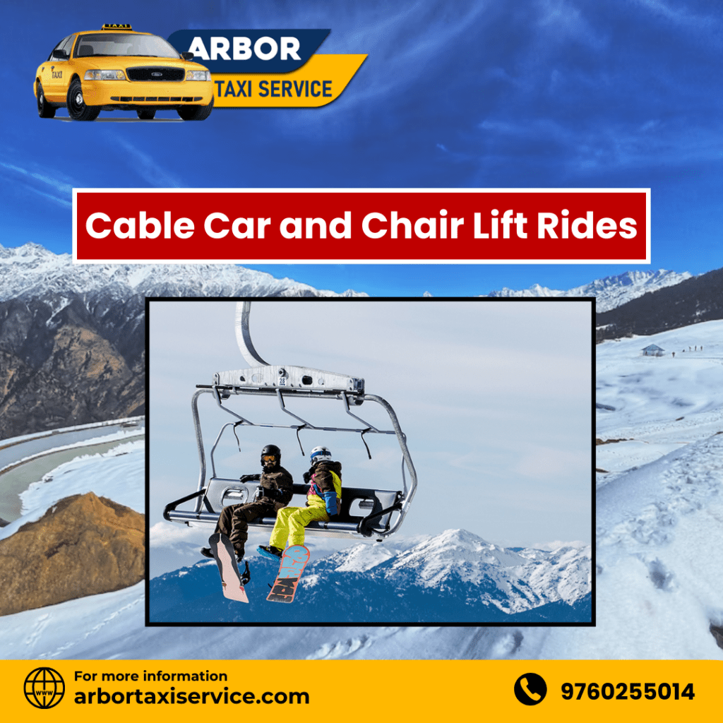 Cable Car and Chair Lift Rides