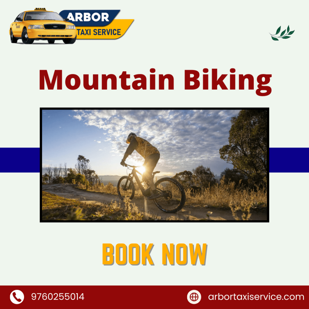 Mountain Biking with arbor taxi service in dehradun