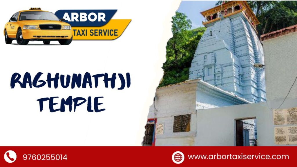 Raghunathji Temple tour taxi service in dehradun with arbor taxi service in dehradun