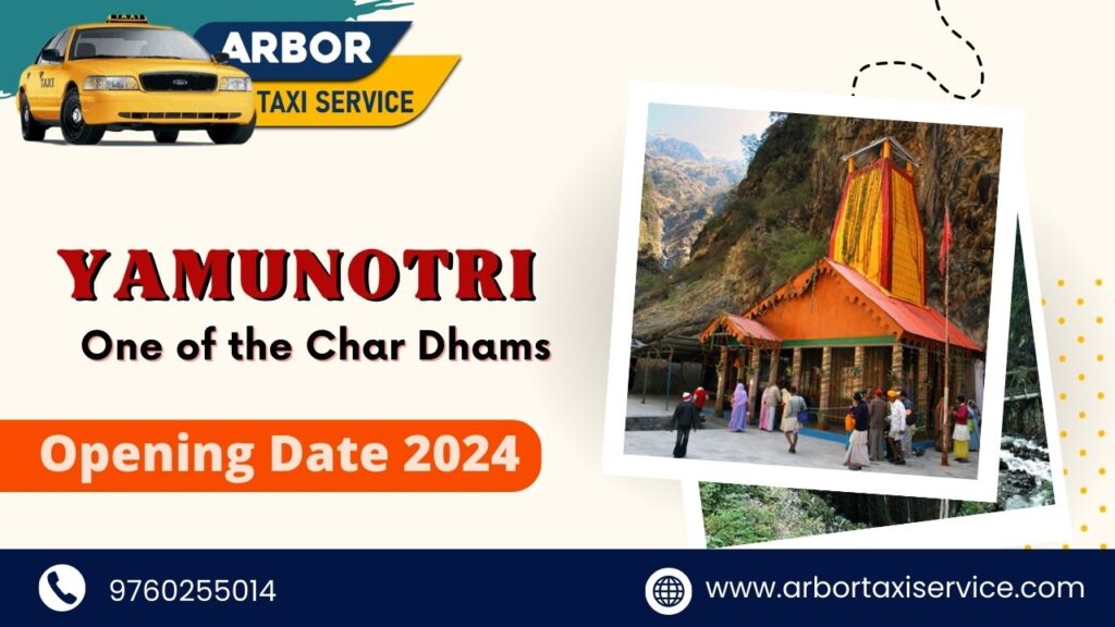 Yamunotri One of the char dhams taxi service in dehradun