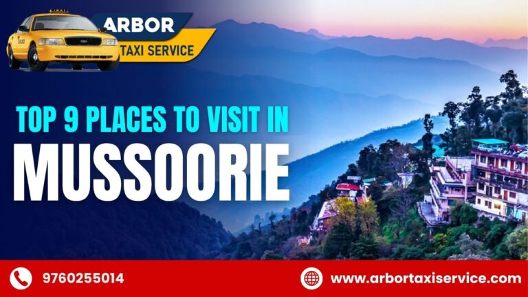 Top 9 Places to Visit in Mussoorie