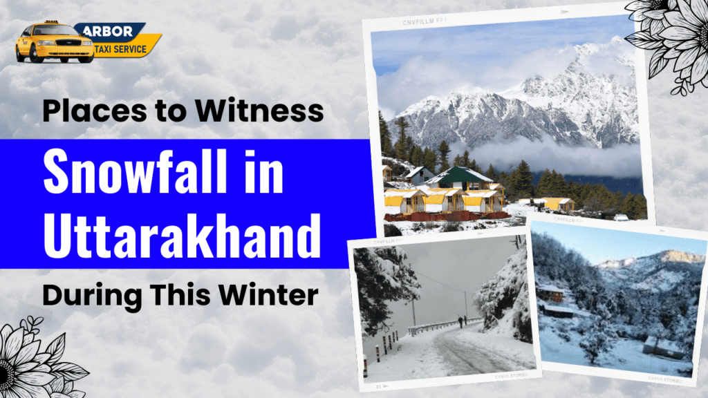 Snowfall in Uttarakhand